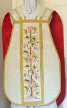 White Roman Vestment